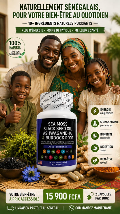 SEA MOSS BLACK SEED OIL