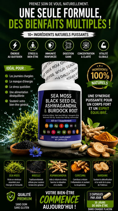 SEA MOSS BLACK SEED OIL