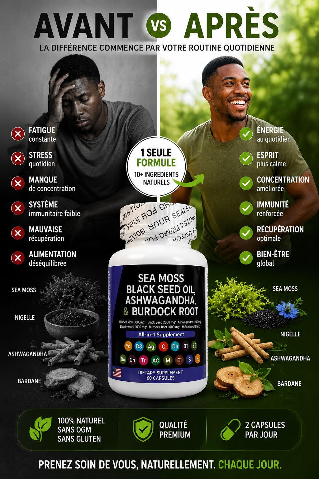 SEA MOSS BLACK SEED OIL